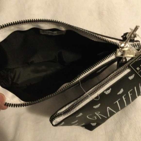 Rae Dunn Set of 2 Clutch Cosmetic Bags - Picture 10 of 11